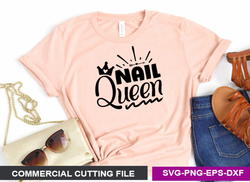 Nail Queen SVG