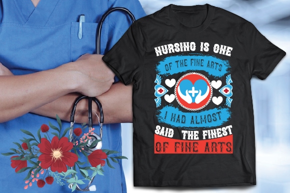 Nurse T-Shirt Design Bundle