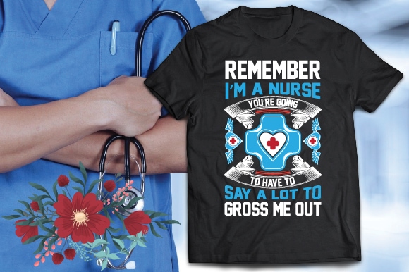 Nurse T-Shirt Design Bundle