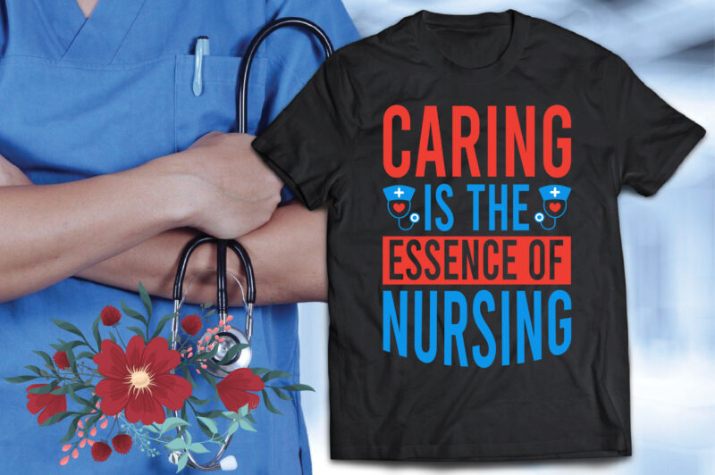 Nurse T-Shirt Design Bundle