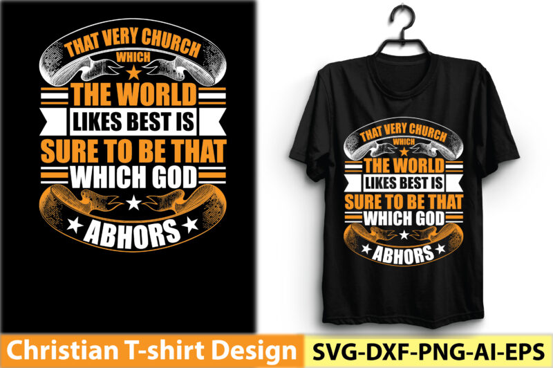 Christian T-Shirt Design Bundle