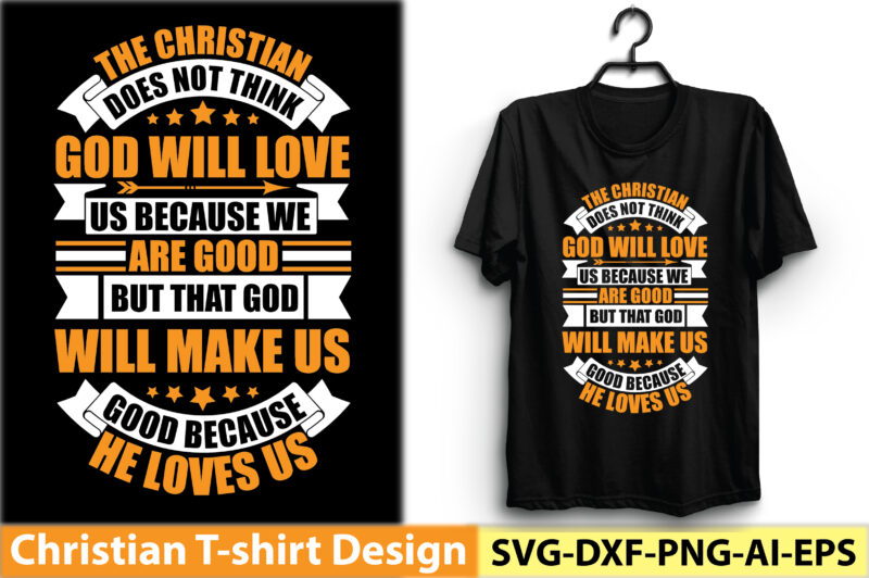 Christian T-Shirt Design Bundle