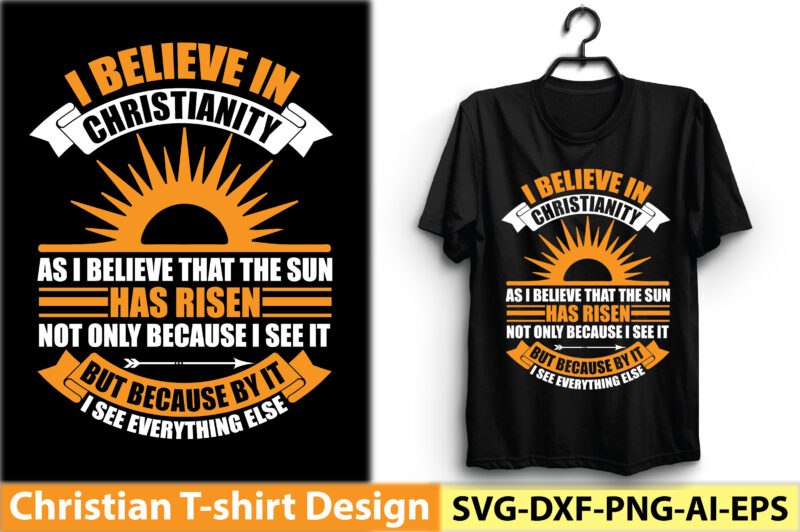 Christian T-Shirt Design Bundle