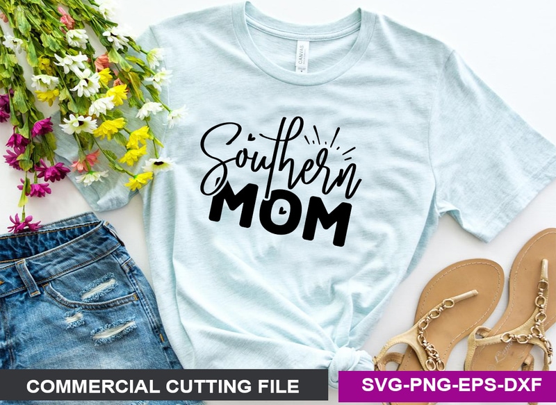 Southern Mom SVG - Buy t-shirt designs