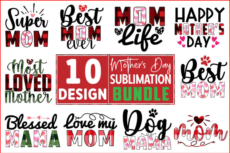 Mother’s Day 50 Design Bundle