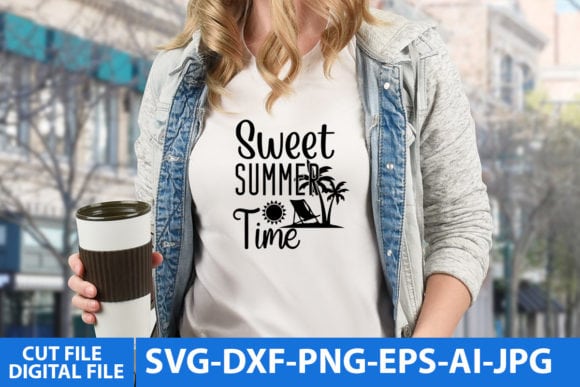 Sweet summer time t shirt design