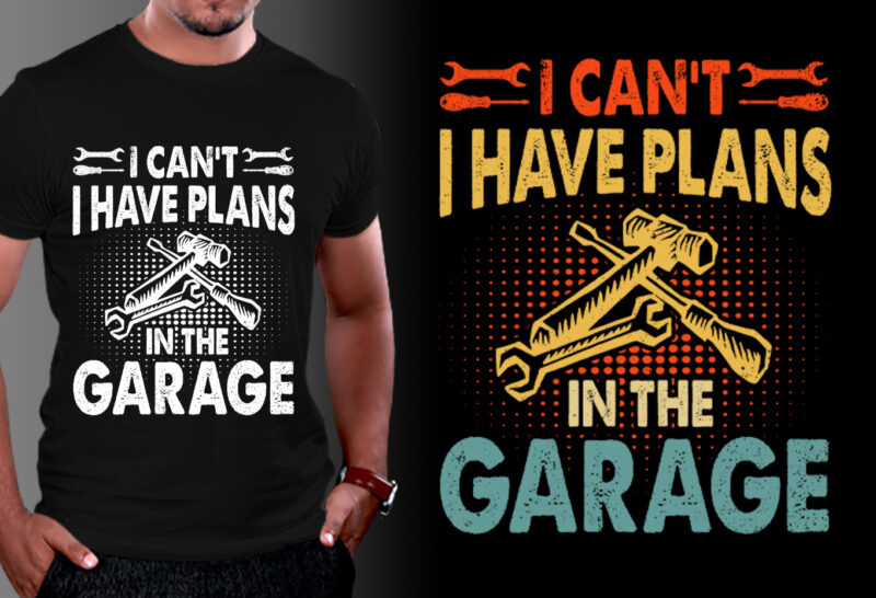 T-Shirt Design-Plans in The Garage