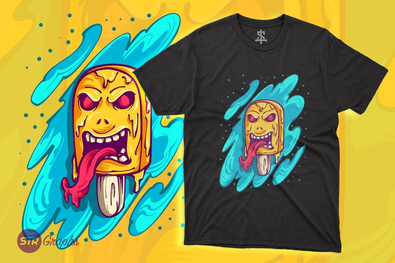 Monster Stick Ice Cream - Buy t-shirt designs