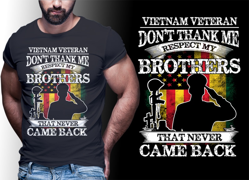 39 VIETNAM VETERAN t shirt designs bundles