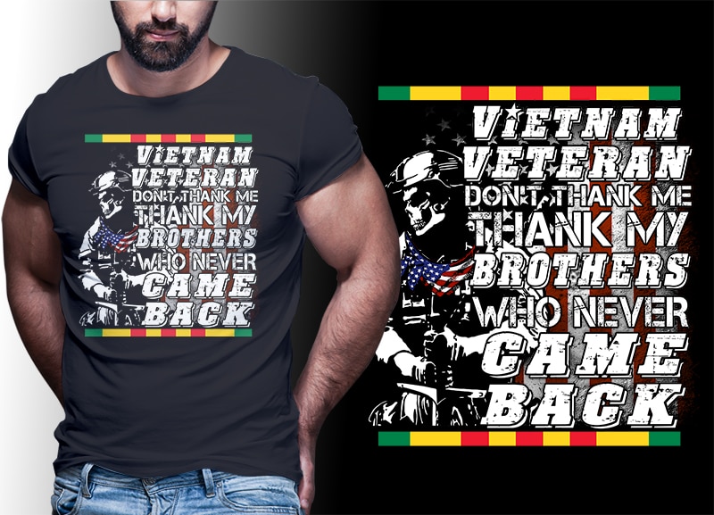 39 VIETNAM VETERAN t shirt designs bundles