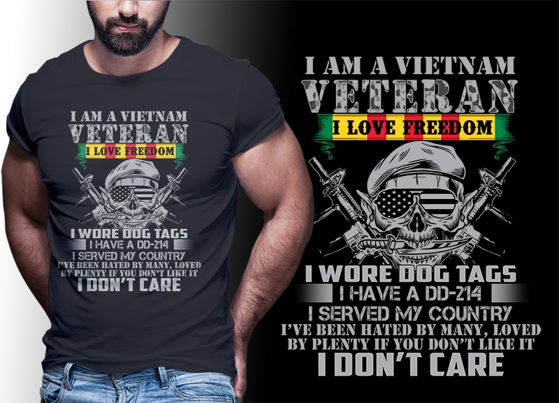 39 VIETNAM VETERAN t shirt designs bundles