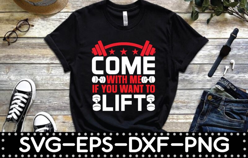 FITNESS T-SHIRT DESIGN BUNDLE