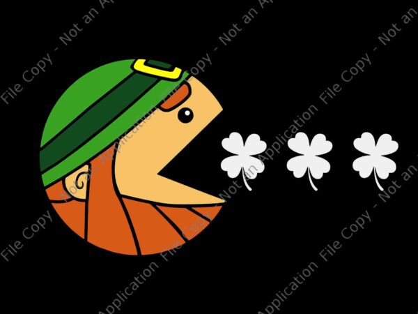 Funny st patricks day video gamer humor joke gaming svg, gamer humor svg, st patricks day svg t shirt graphic design