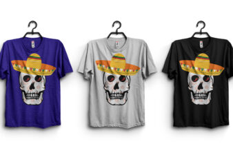 Cinco De Mayo Typography T-Shirt Design