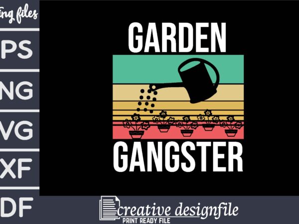 Garden gangster t-shirt