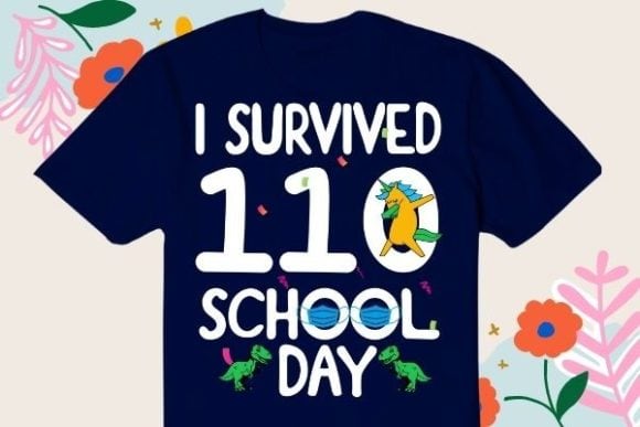 I Survived 100 Masked School Days Svg