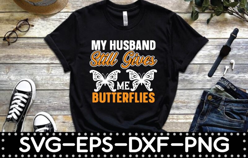 Butterflies t-shirt design bundle