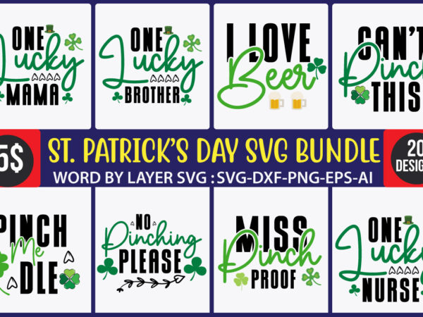 St.patrick’s svg vector for t-shirt bundle,clover svg cricut cut file cut file cricut cut file for cricut digital images funny st. patrick’s png half leopard png irish svg leprechaun svg