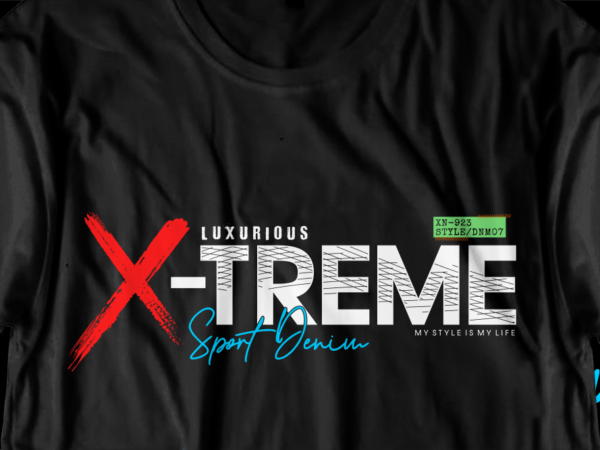 Extreme sport denim t shirt design graphic vector, street style shirt designs svg png eps, streetwear