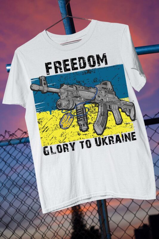 Slava Ukrani Glory to Ukraine Peace Freedom War Donation Support Bundle