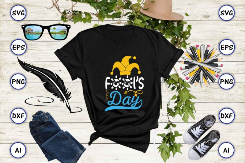 April Fool’s Day Vector 20 t-shirt design bundle for best sale t-shirt design, trending t-shirt design, vector illustration for commercial use