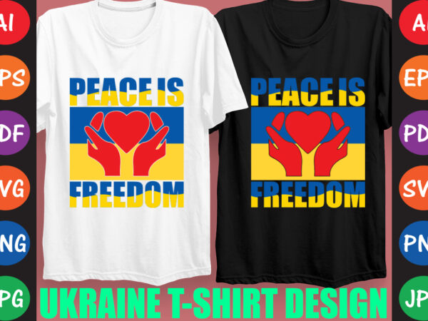 Stop war make peace ukraine t-shirt and svg design