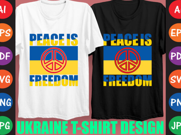 Stop war make peace ukraine t-shirt and svg design