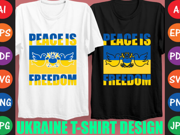 Stop war make peace ukraine t-shirt and svg design