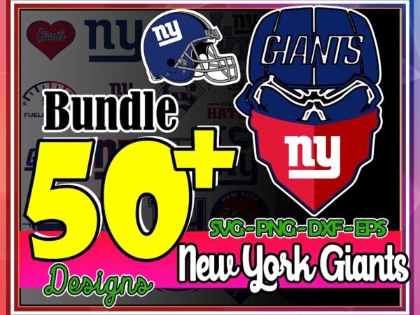 Logos And Uniforms Of The New York Giants PNG Image