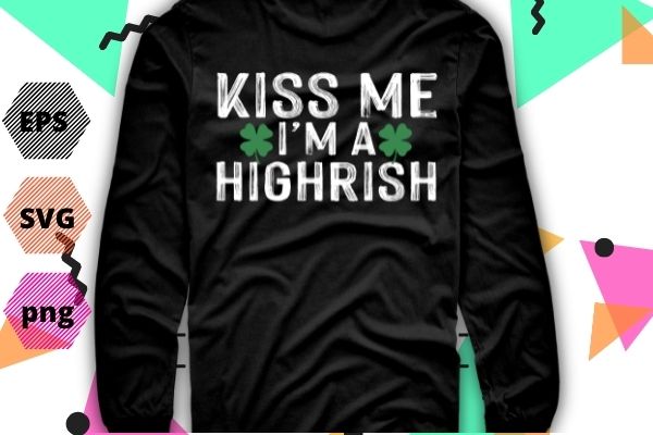 Kiss me i’m hyerish irish armenian t-shirt design svg, kiss me i’m a realtor png, patrick’s day, irish leaf, funny,