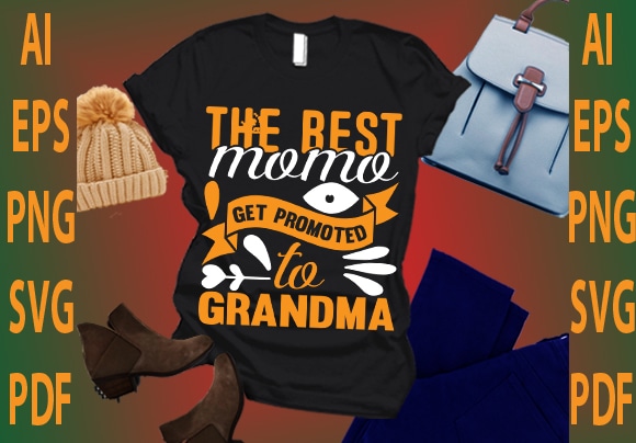 The best momo get promoted to grandma t shirt designs for sale