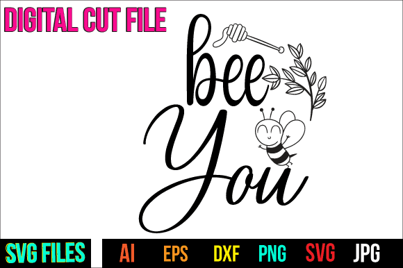 bee You T Shirt Design