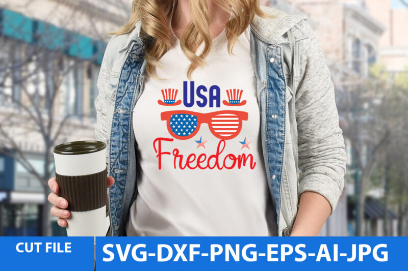 USA Freedom T Shirt Design,USA Freedom Svg Design