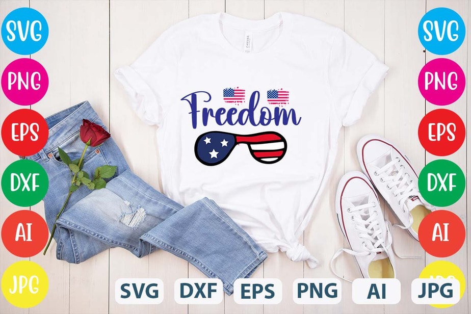 Freedom svg vector for t-shirt - Buy t-shirt designs