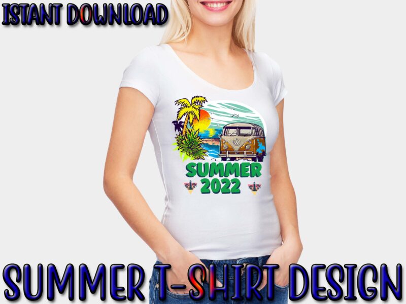 SUMMER 2022 svg vector for t-shirt design