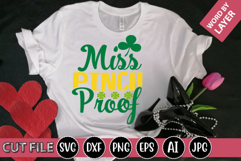 Miss Pinch Proof SVG Vector for t-shirt