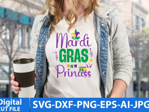 Mardi gras princess t shirt design