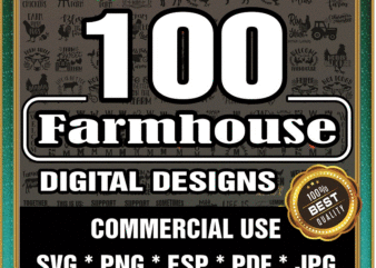 Bundle 100 Farmhouse SVG, Chicken Svg, Farm Life Svg, Farm Life Svg, Farm Clipart, Svg Cut Files, Digital Download 827950873