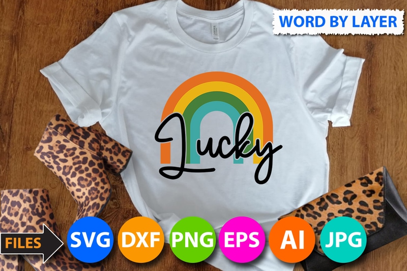 Lucky Svg Design - Buy t-shirt designs