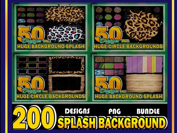 Combo 200+ huge background splash png, wood watercolor, bundle clipart frame, leopard, animal print cheetah, sublimation, digital download 881499426 t shirt vector file