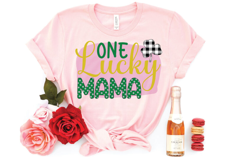 one lucky mama sublimation