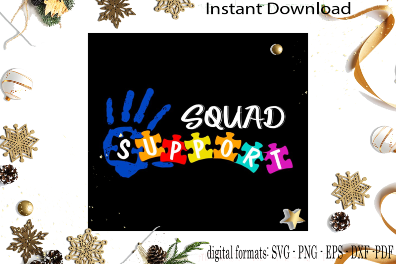 Autism Awareness Gift Idea SVG Sublimation Files