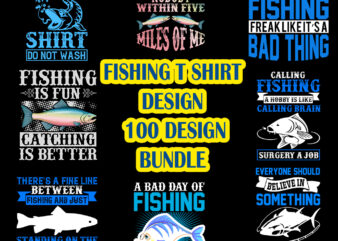 Fishing t-shirt design bundle The rodfather svg, fishing dad