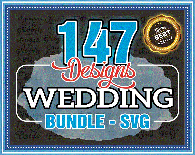 147 Designs Wedding Svg, Bride Svg, Wedding Svg Files, Bridesmaid Svg, MR And Mrs Svg, Bridal Shower Svg, Bridal Party Svg, Groom Svg 735068087