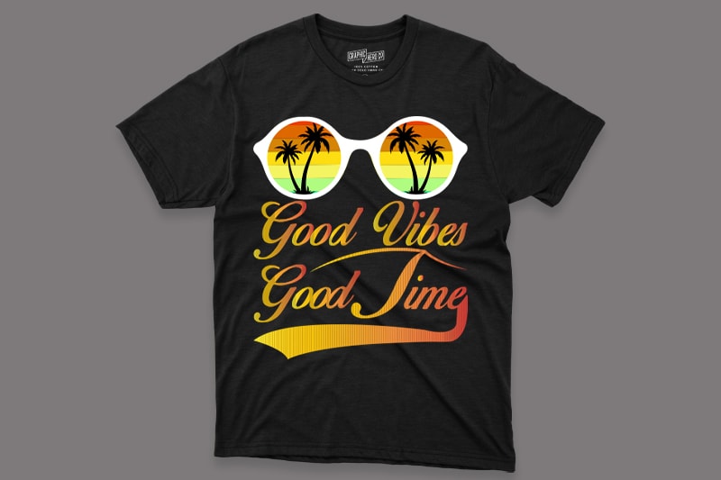 Bestselling Summer T-Shirt Design for Commercial use.