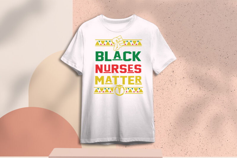 Black Nurses Matter Diy Crafts Svg Files For Cricut, Silhouette Sublimation Files