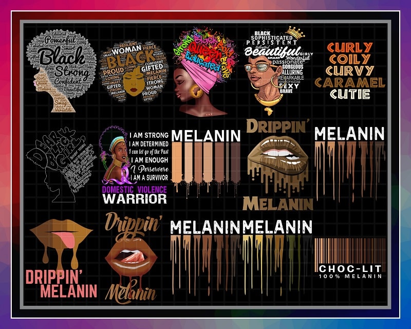 Combo 50 Melanin Bundle PNG files, BAE Black And Educated Afro, Black Girl Graduation 2020 digital, Black Nurse Magic, Curly Coily Curvy png 879820174