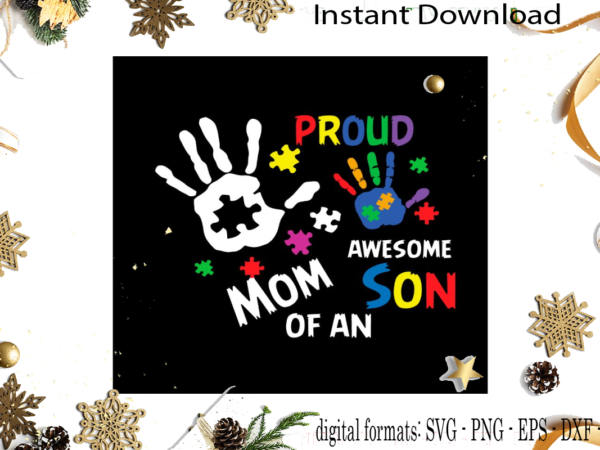 Autism awareness gift idea svg sublimation files t shirt vector