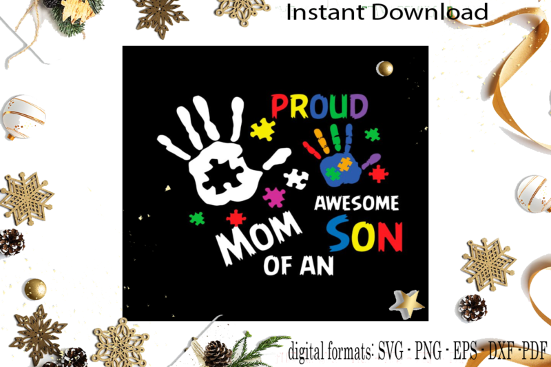 Autism Awareness Gift Idea SVG Sublimation Files