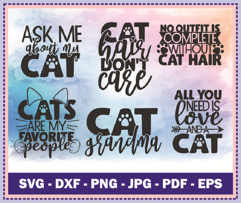 20 Designs Cat Mom Quotes SVG Bundle, Pet Mom, Cut File, Clipart, Cat Sayings, Cat Printable, Cat Vector, Commercial Use Instant Download 804369981